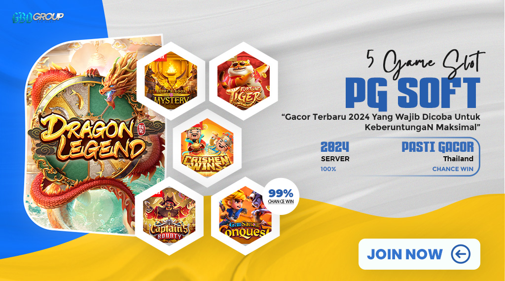 5 Game Slot PG Soft Gacor Terbaru 2024 yang Wajib Dicoba untuk Keberuntungan Maksimal!