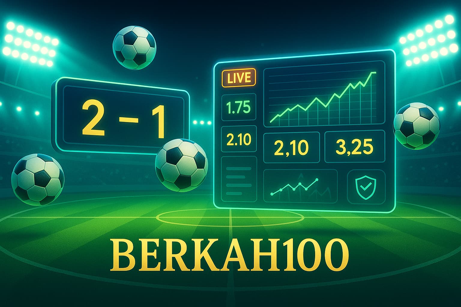 Taruhan Bola Mudah di Berkah100: Panduan 2025